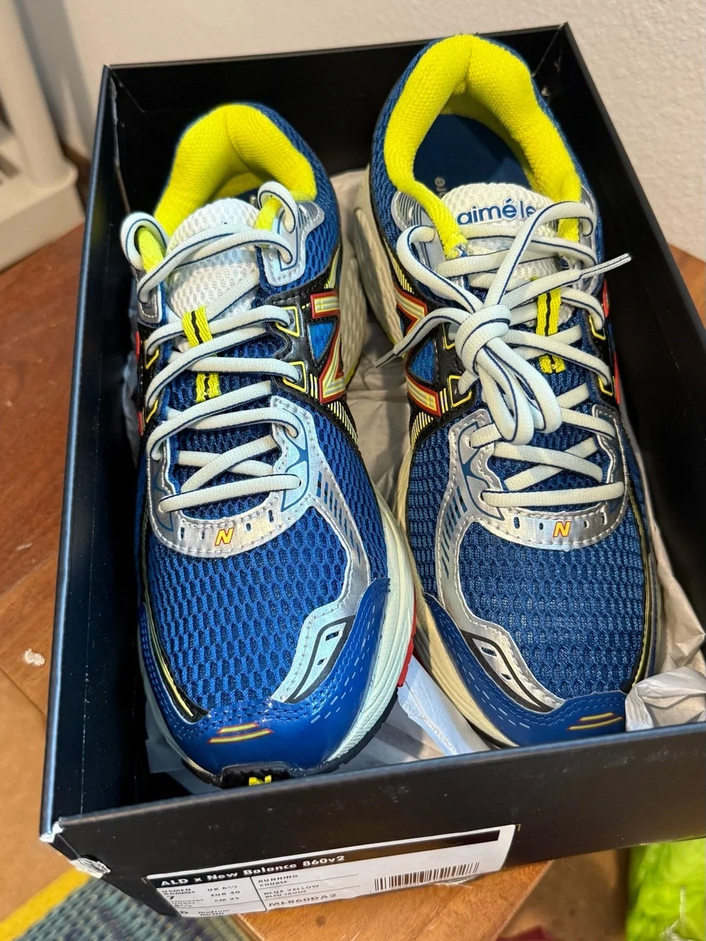 Aimé Leon Dore x New Balance 860v2 'Blue Yellow'